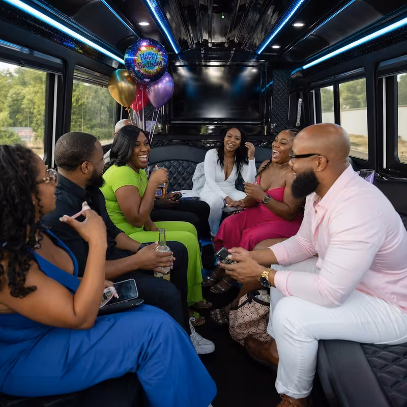 Indianapolis Birthday Transportation fleet vehicle
