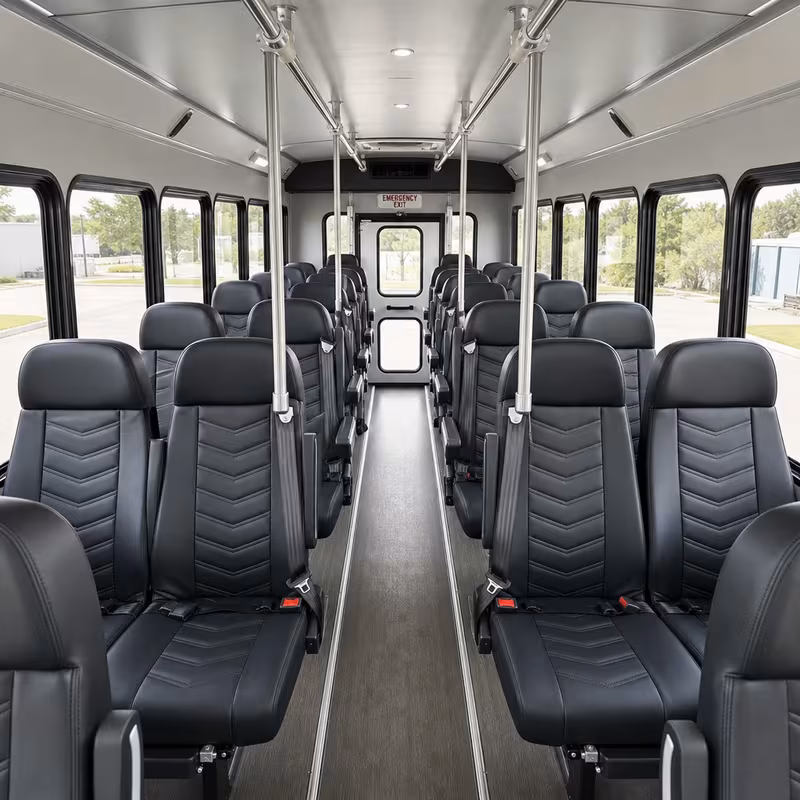 minibus interior