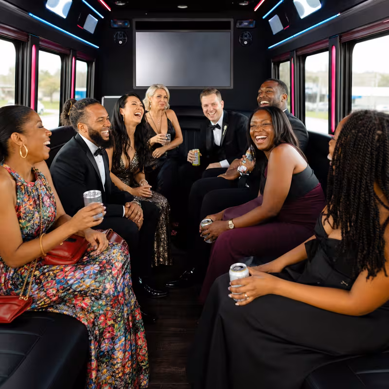 Indianapolis Prom & Homecoming Transportation fleet vehicle