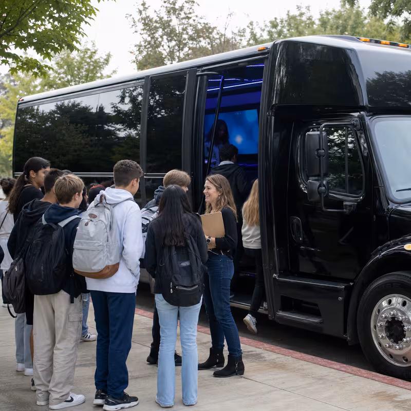 Indianapolis School Transportation fleet vehicle