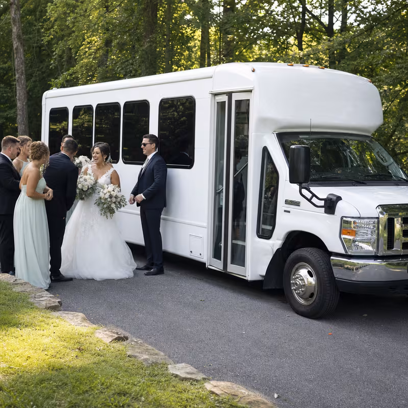 Indianapolis Wedding Transportation fleet vehicle