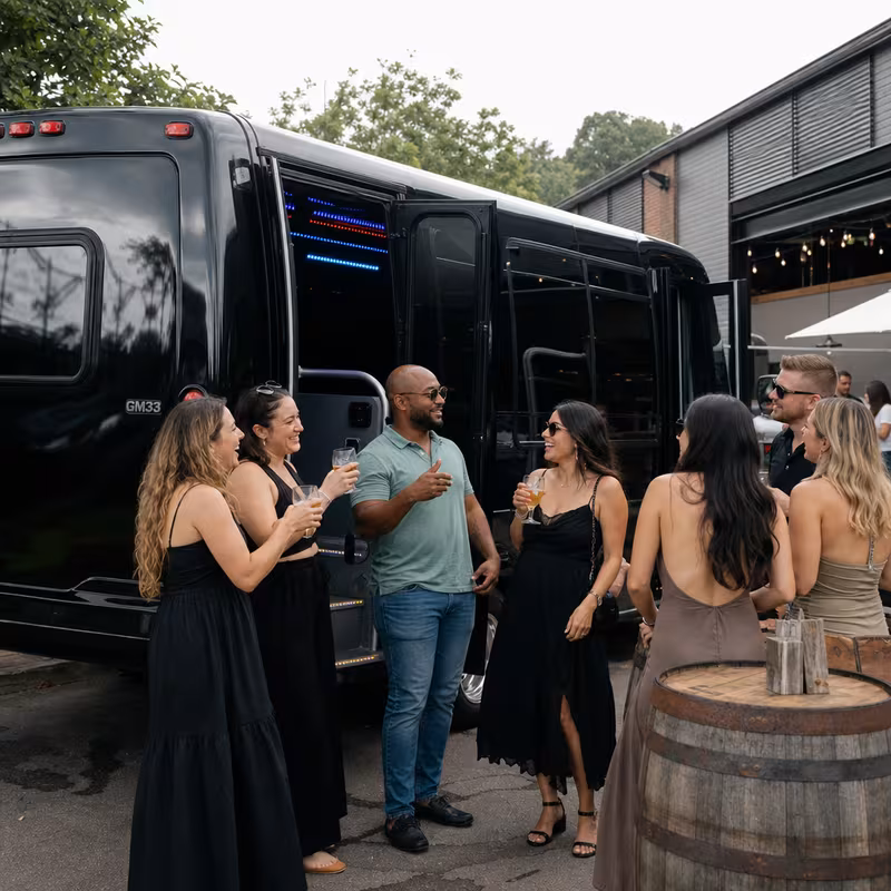 Indianapolis Winery & Brewery Tour Transportation fleet vehicle